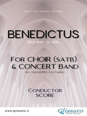 cover image of Benedictus--Choir & Concert Band (score)